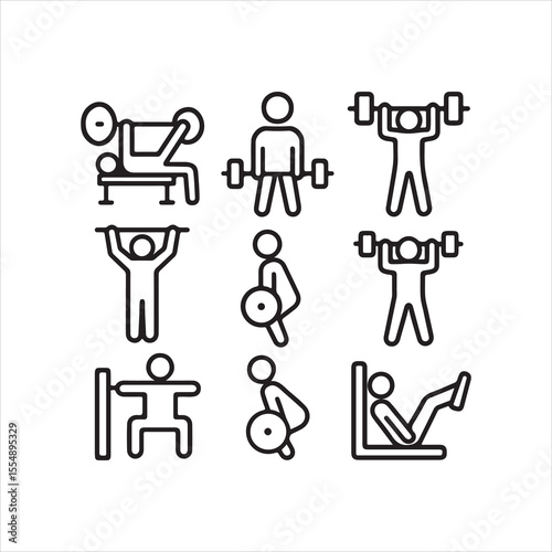 exercise icons