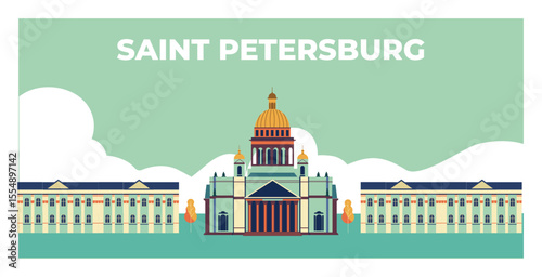 Saint Petersburg Russia background