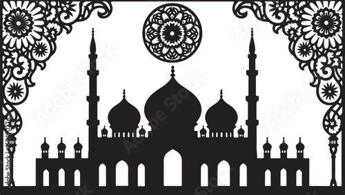 taj mahal silhouette, vector, city, architecture, building, silhouette, travel, illustration, church, tower, skyline, landmark, design, icon, castle, house, old, art, europe, india, symbol, famous, mo