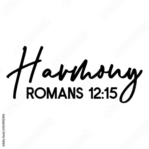 Harmony Romans 12 15