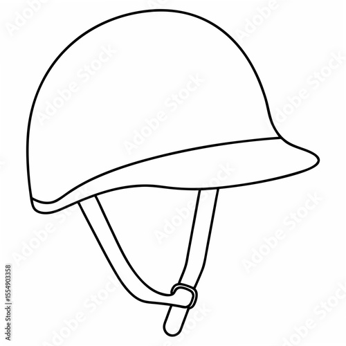 Equestrian helmet with chin strap riding helmet protective headwear