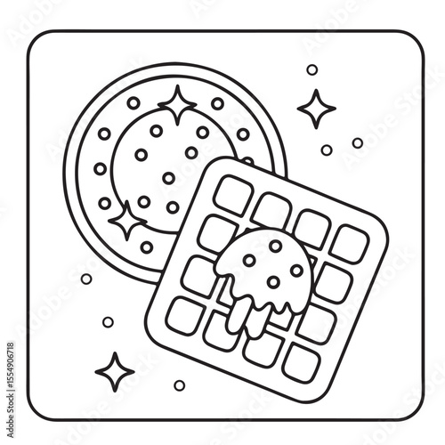 comfy pattern coloring pages,  bold and easy coloring pages, coloring book, line art, illustration, victor, black and white coloring pages, Hand-drawn coloring pages,  Cozy coloring pages,