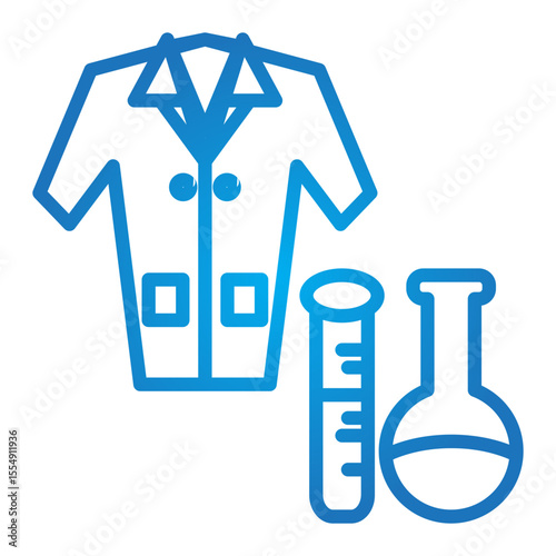 Pharmacist Gradient Color Icon