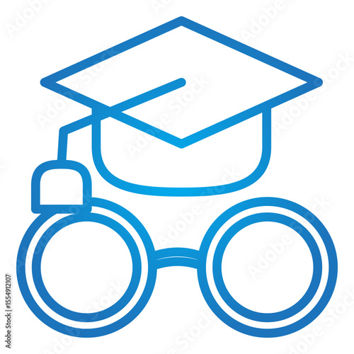 Professor Gradient Color Icon