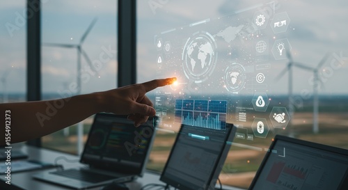 Wind energy technology data analytics innovation sustainability future tech