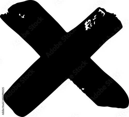 X draw paint. X black mark set. highly detailed and different crosses. Hand drawn crossed brush strokes. Cross sign graphic symbol. JPG. PNG. SVG.