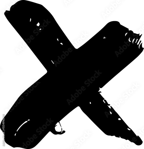 X draw paint. X black mark set. highly detailed and different crosses. Hand drawn crossed brush strokes. Cross sign graphic symbol. JPG. PNG. SVG.