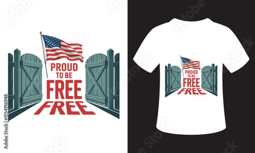 Motivational patriotism T-Shirt Design
