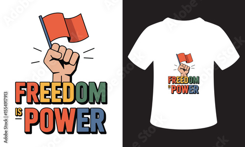 Minimalist patriotism T-Shirt Design