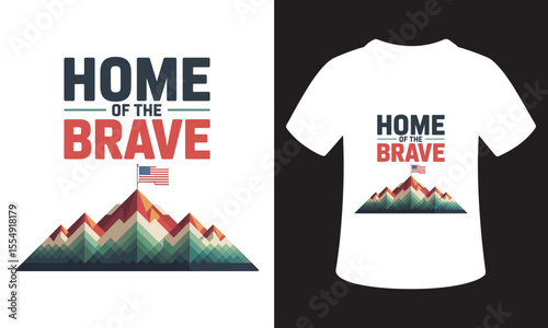 Inspiring patriotism T-Shirt Design