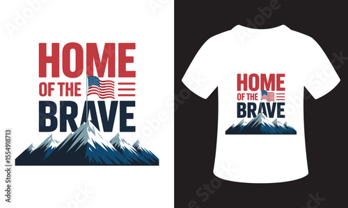 Inspiring patriotism T-Shirt Design