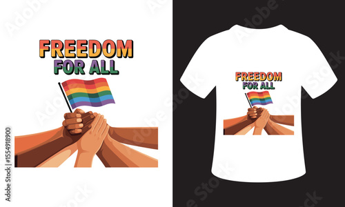 Minimalist patriotism T-Shirt Design