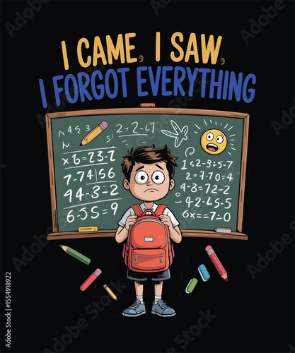 I came I saw I forgot everything