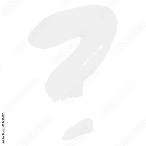 Number Symbols made of white paint isolated on white background. Number 1, 2, 3, 4, 5, 6, 7, 8, 9, 0. SVG. numbers-punctuation. art.