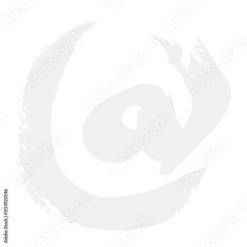 Number Symbols made of white paint isolated on white background. Number 1, 2, 3, 4, 5, 6, 7, 8, 9, 0. SVG. numbers-punctuation. art.