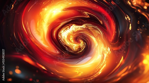 Abstract Colorful Gradient Background with Smooth Waves