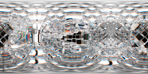 Valokuva A seamless HDRI environment map with intricate kaleidoscopic symmetry