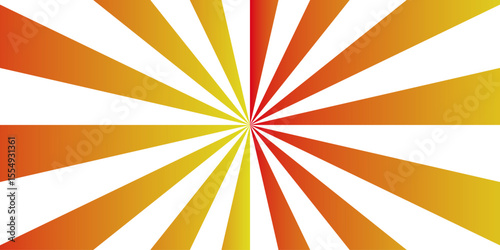 Abstract vivid, radial spiral burst pattern orange and white curved rays. Dynamic and symmetrical,Sunset light retro design. Vintage sunrays swirl sun beam pattern. Swirl texture with stripes,