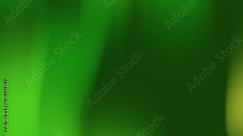 Abstract Green Motion Background with Smooth, Blurry Lines, Perfect for Eco-Friendly Projects