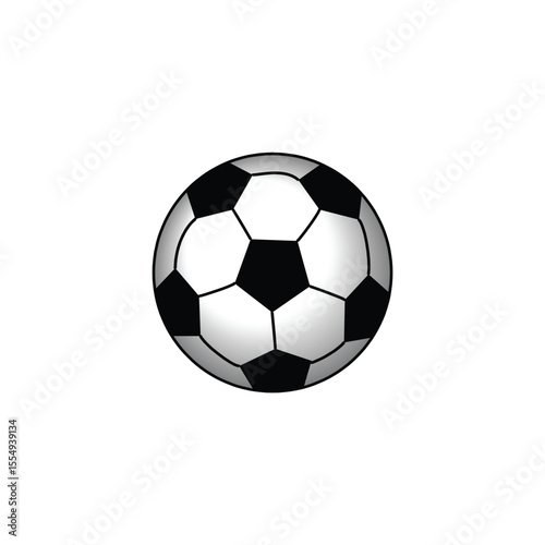 Soccer balls set icons. Vector stock illustration isolated on white background for design template football game and championship. Editable stroke line