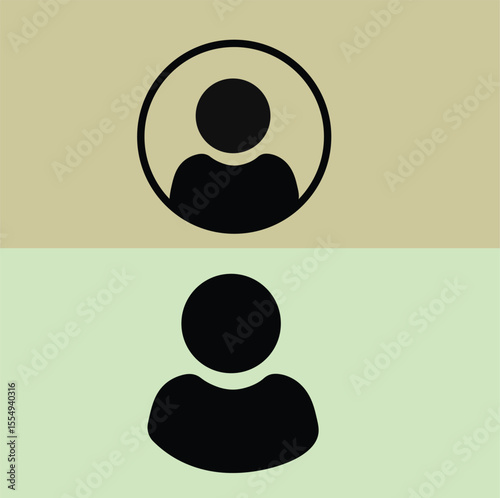 User Profile and Account Icon Set