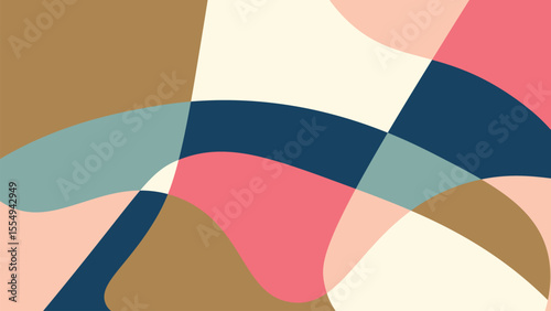 Abstract smooth waves background