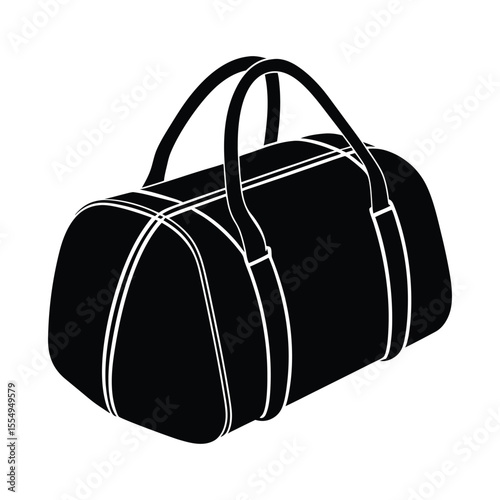 gym bag silhouette