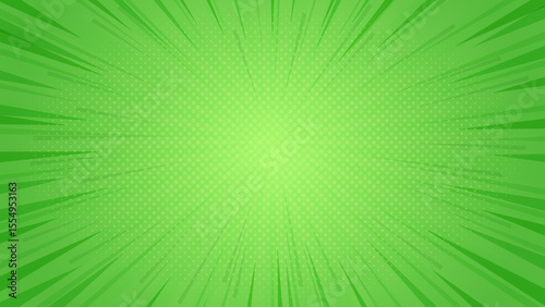 Photos Abstract green comic background