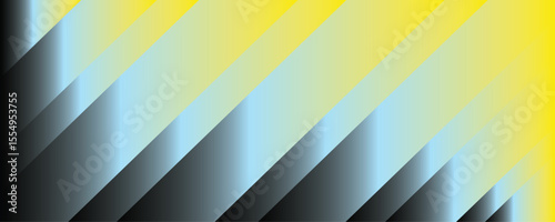 Abstract background featuring diagonal gradient stripes in varying widths.Gradient transitions to blend the hues seamlessly. Stripes lines gradient color with shine light.