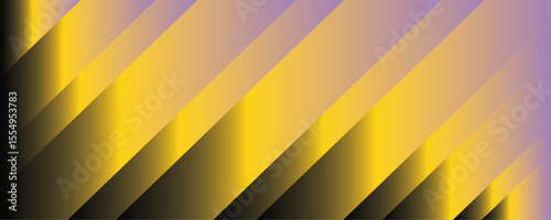 Abstract background featuring diagonal gradient stripes in varying widths.Gradient transitions to blend the hues seamlessly. Stripes lines gradient color with shine light.