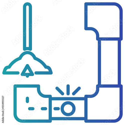 Bushing Gradient Color Icon
