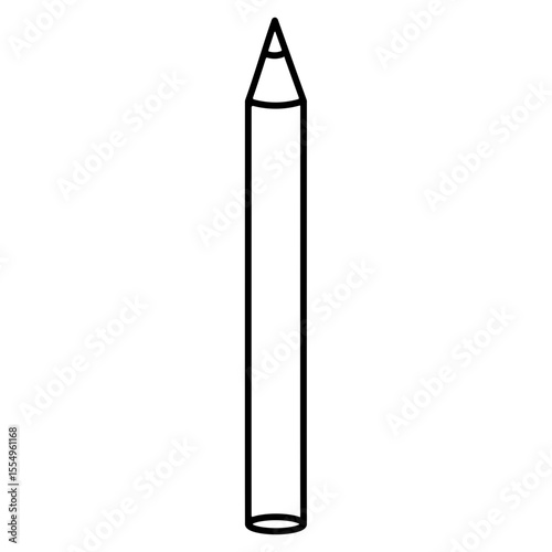 black pencil vector