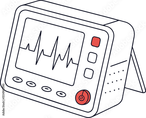 Electrical sound equipment with guitar plug, digital display, and control panel