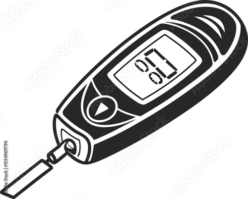 A black remote control car key with a metal automobile key is isolated on a white background, symbolizing the key to success