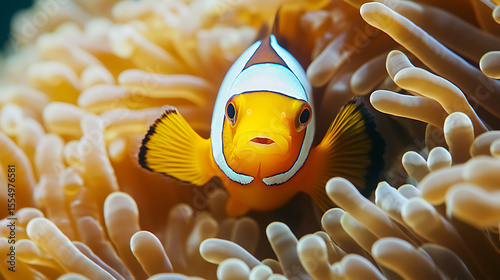 Clownfish anemonefish underwater reef ocean tropical sea animal marine life nemo wildlife nature photo