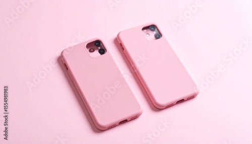 pink tag on white background