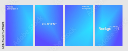 Abstract Blue Gradient Background, for Presentation and Design, Studio showroom product base, fashion runway mockup scene. vector illustration