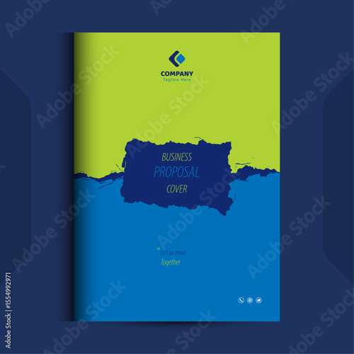 Corporate Business proposal catalog covers design Template concepts	