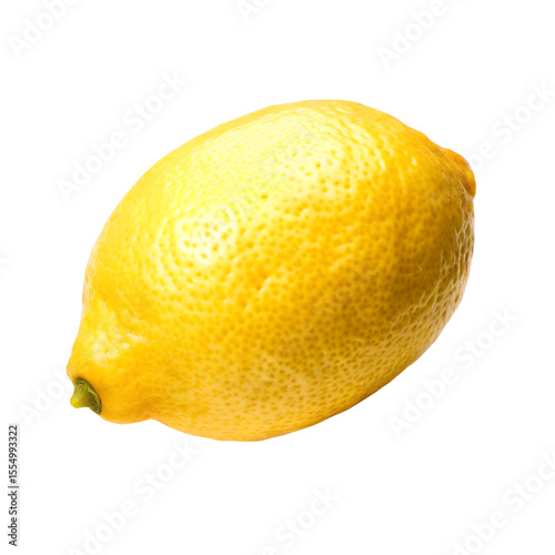 whole lemon on transparent background