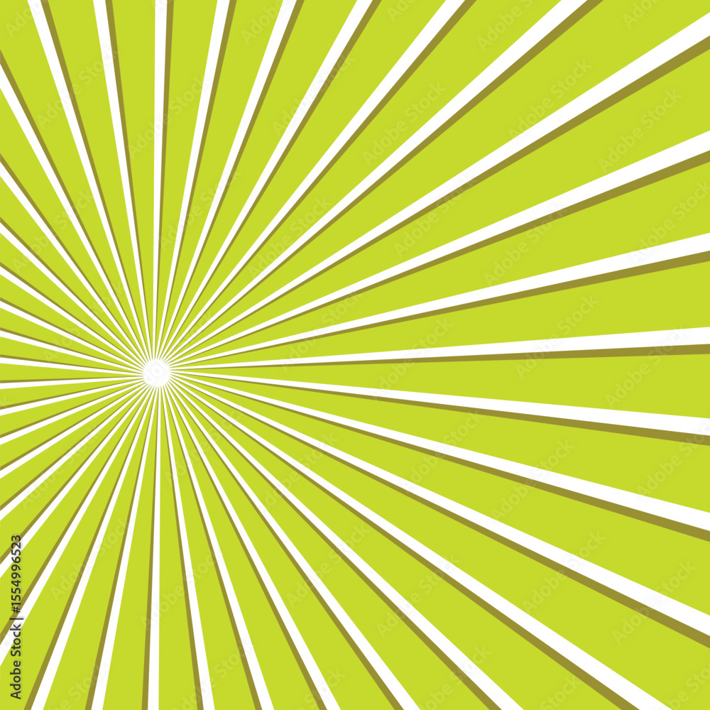 Obraz premium Retro Comic Background Radial Sunburst and Halftone Cartoon Effect