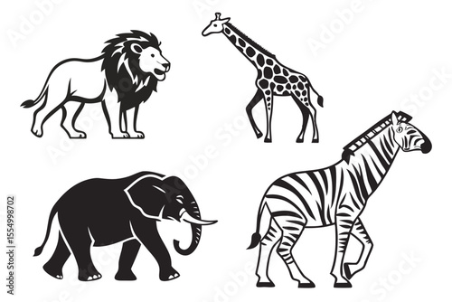 zebra vector illustration