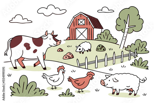 farm animals farm
