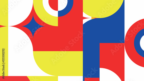 Energetic abstract color blocks background