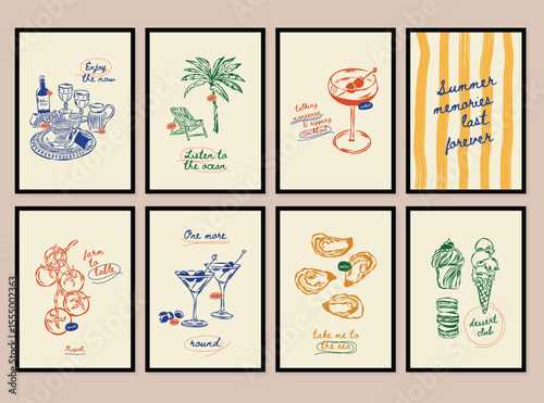 La Dolce Vita posters collection. 