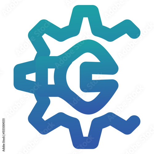 Repair Gradient Color Icon