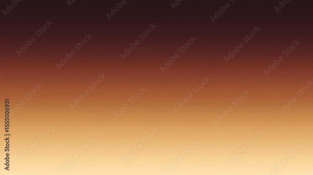 Naklejka premium Gradient background from dark brown to light yellow for graphic design and presentations