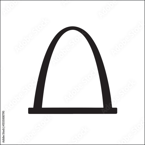 Gateway Arch St. Louis Vector Icon