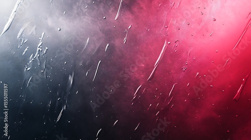 Abstract texture background with water droplets and vibrant color gradients for design