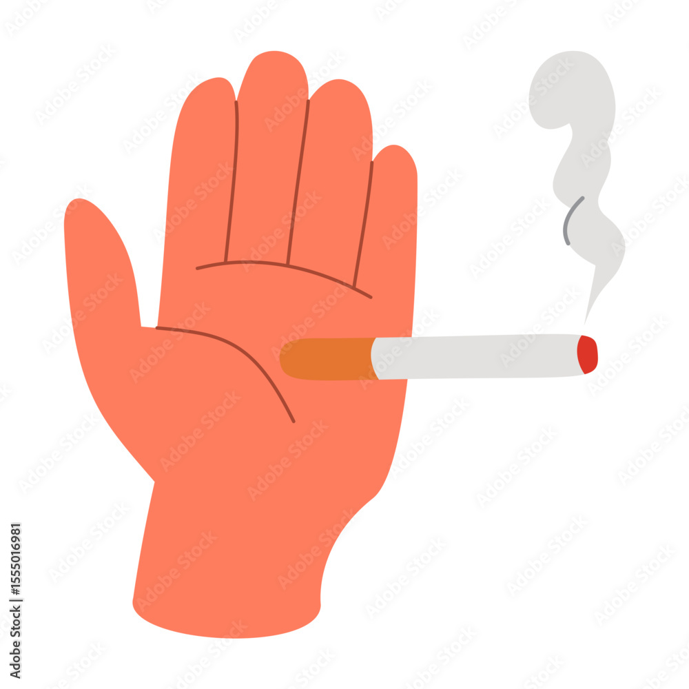 Obraz premium no smoking icon
