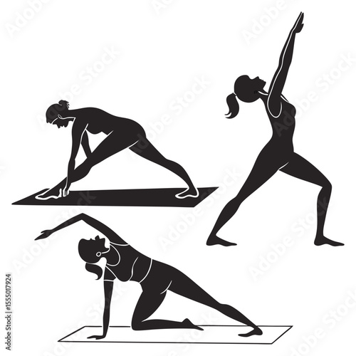 Yoga Poses Strength, Flexibility, and Wellness